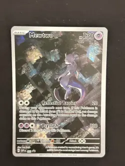 The Pokemon Company Mewtwo 052 SV Scarlet & Violet Promo Holo Eng 2023 Mint - Image 1