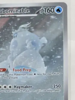 Crabominable 149/142 IR Illustration Rare Holo Pokemon 2024 Stellar Crown NM - Image 3