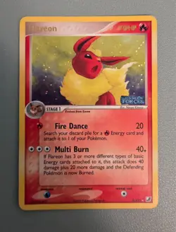 Pokemon Flareon 5/115 Unseen Forces Holo - Image 1