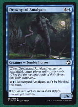 Drownyard Amalgam - Innistrad: Midnight Hunt MID #050 - Magic MTG Card - Image 1