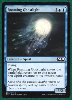 Roaming Ghostlight - Core Set 2021 M21 #065 - Magic: The Gathering MTG Card - Image 1