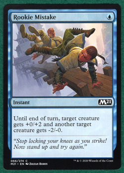 Rookie Mistake - Core Set 2021 M21 #066 - Magic: The Gathering MTG Card - Image 1