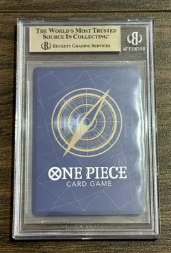 One Piece TCG Monkey D Luffy P-110 Day 25 Promo LEGO Japanese BGS 10 Psa 10 - Image 3