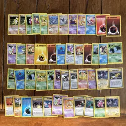 Pokemon Vintage GYM HEROES Card Lot 1999-2000 WOTC 47 Cards - Image 1