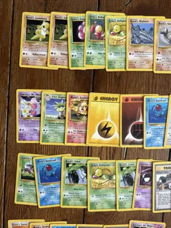 Pokemon Vintage GYM HEROES Card Lot 1999-2000 WOTC 47 Cards - Image 2