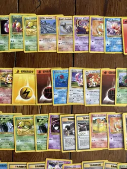 Pokemon Vintage GYM HEROES Card Lot 1999-2000 WOTC 47 Cards - Image 3
