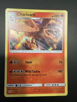 Pokemon Card Charizard 5/18 Detective Pikachu Rare Holo - Image 1