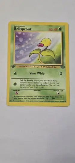 Pokemon TCG Bellsprout Jungle 49/64 Regular 1st Edition Common Card nm - Image 1