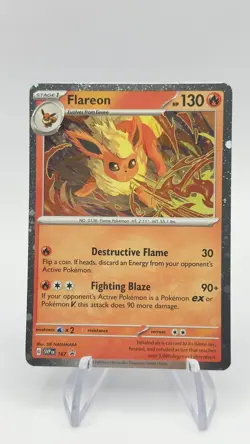 Pokemon Flareon Cosmos Holo - SVP167 - Black Star Promo Card - Image 1