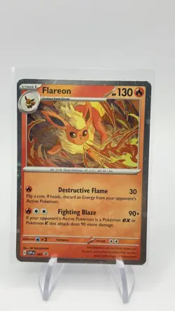 Pokemon Flareon Cosmos Holo - SVP167 - Black Star Promo Card - Image 2