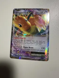 Dragonite EX Holo Rare Pokemon Card 180 HP Hyper Beam - Image 1