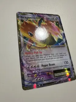 Dragonite EX Holo Rare Pokemon Card 180 HP Hyper Beam - Image 2