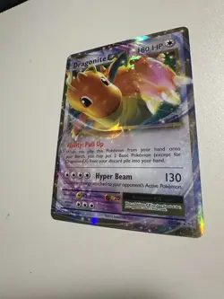Dragonite EX Holo Rare Pokemon Card 180 HP Hyper Beam - Image 3