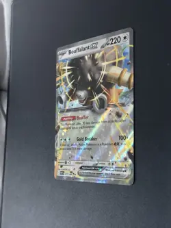 Pokemon TCG White Flare Bouffalant ex 077/086 Holo Rare Card NM - Image 2