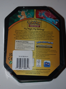 Dragonite Tin-Pokemon Trading Card Game-3 Packs-Brand New - Image 3