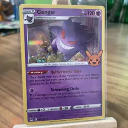GENGAR Trick Or Trade 2023 Halloween STAMP BOOster Card 066/196 Pokemon TCG NM - Image 1
