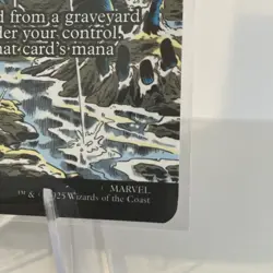 1x REANIMATE (BORDERLESS) Marvel's Spider-man: Magic MTG 0020 Non-Foil Magic - Image 5