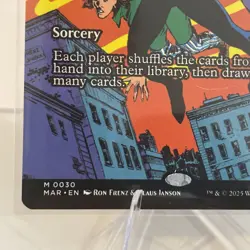 Winds of Change - (Borderless) - Marvel's Spiderman (MAR) - MTG Non-Foil - Image 3