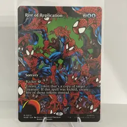 Rite of Replication (Borderless) MTG Marvel’s Spider-Man Sorcery #0014 - Image 1