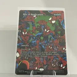 Rite of Replication (Borderless) MTG Marvel’s Spider-Man Sorcery #0014 - Image 2