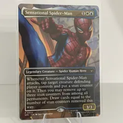 🔮 MTG: Sensational Spider-Man (Borderless) - Ships Immediately SPE 0025 Rare - Image 3