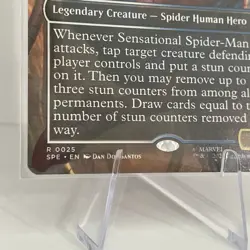 🔮 MTG: Sensational Spider-Man (Borderless) - Ships Immediately SPE 0025 Rare - Image 4