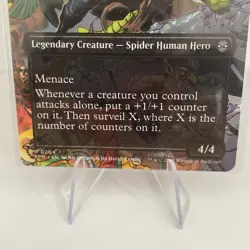 Spider-Man Noir - Borderless U MTG Marvel's Spider-Man, English #204 - Image 3