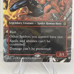 x1 Spider-Punk (0207) - Non-Foil - Borderless R MTG Marvel's Spider-Man SPM - Image 3