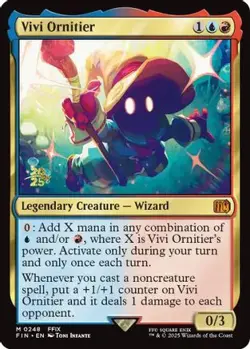 Vivi Ornitier [FINAL FANTASY Prerelease Promo] Foil Near Mint - Image 1