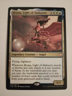 Bruna, Light of Alabaster NM/M Commander 2018 C18 Magic the Gathering MTG - Image 1