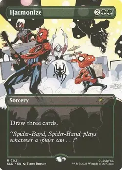 Harmonize (#7021) - Extended Art Secret Lair NM MTG - Image 1