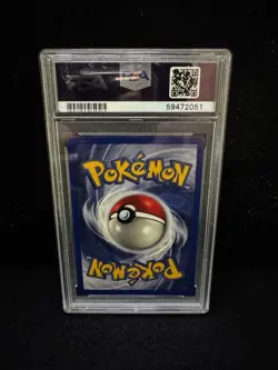 1999 Pokemon Base Set Bulbasaur 44/102 PSA 8 NM-MT Vintage Unlimited WOTC Card - Image 2