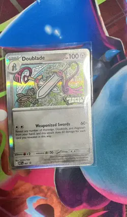 Pokemon TCG - Doublade - Perfect Order Prerelease Stamped Promo - MEP 067 - NM - Image 1