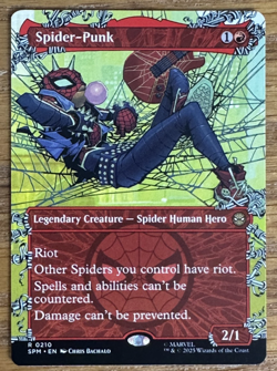 MTG Marvel Spider-Man, Spider-Punk 0210 - Borderless - Image 1