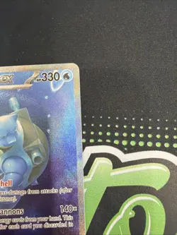 Pokemon Scarlet & Violet 151 TCG Blastoise EX 200/165 SIR Special Illustration A - Image 3