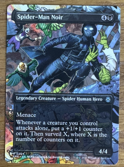 MTG Marvel Spider-Man, Spider-Man Noir - Borderless - Image 1