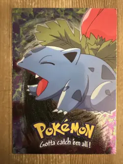 Ivysaur Topps E2 of 12 Textured Holo Foil LP Pokemon - Image 1