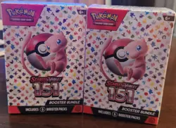 Pokemon TCG 151 Booster Bundle Scarlet and Violet Lot of 2 - Image 1