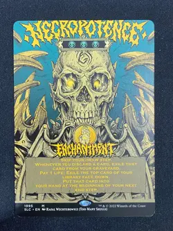 MTG Necropotence secret lair / Necropuissance NM Magic - Image 1