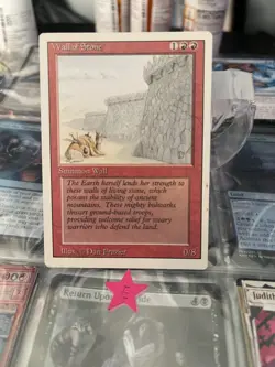 MTG Wall of Stone Alternate 4th Edition Regular Uncommon - Image 1