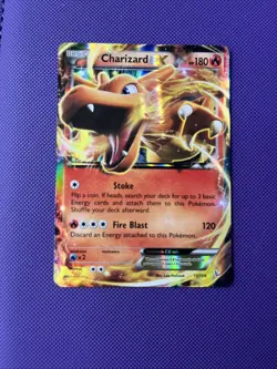 Pokemon TCG Charizard EX Holo Rare Card 11/106 XY Flashfire - Image 1