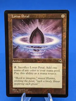 MTG - LOTUS PETAL - THE LIST * NEAR MINT * - Image 1