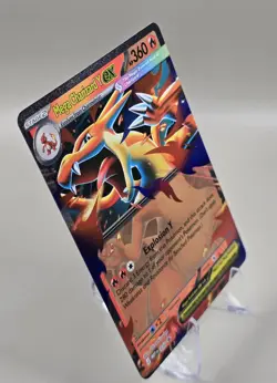 Mega Charizard Y ex 030 Me: Mega Evolution Promo Holo Pokemon Card - NM - Image 3