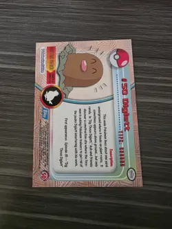 Topps Pokemon #50 Diglett - TV Animation Edition Card, 1999, NM - Image 2