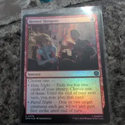 MTG Heroes' Hangout Foil ** Marvel's Spider-Man ** English - Image 1