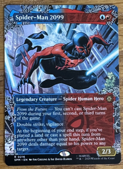 MTG Marvel Spider-Man, Spider-Man 2099 (0216) - Borderless - Image 1