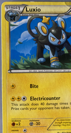 Luxio 33/106 Pokemon TCG XY Flashfire 2014 Uncommon MP English Free Shipping US - Image 2