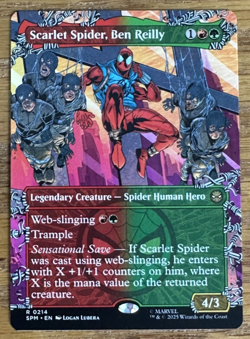 MTG Marvel Spider-Man, Scarlet Spider, Ben Reilly - Borderless - Image 1