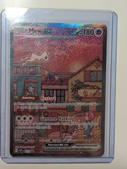 Pokemon TCG Mew EX 053 Holo Black Star Promo Scarlet & Violet 151 - Image 1