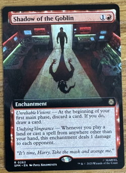 MTG Marvel Spider-Man, Shadow of the Goblin - Extended Art - Image 1